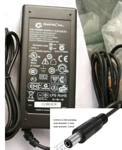 *Brand NEW*GlobTek GT-41132-6024-9.0-T3 TR9CG4000 15V 4A AC/DC Adapter Power Supply